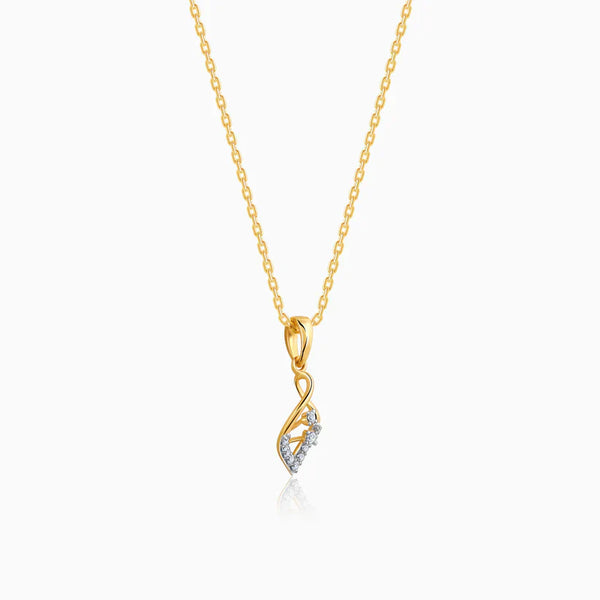 Rose Gold Celebration Pendant Necklace