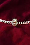 925 Sterling Silver Lion Head Bracelet (Men's Statement Design)