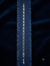 925 Sterling Silver Rectangular Link Bracelet (Unisex-9.700gm)