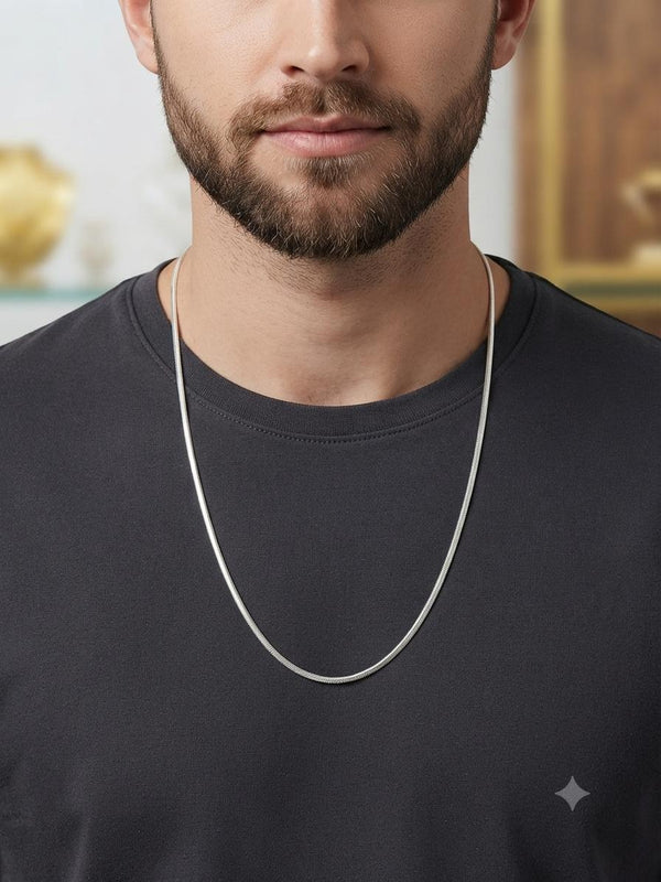 925 Sterling Silver Snake Chain (Unisex - 20.400g)