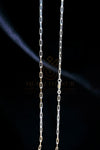 925 Sterling Silver Paper Clip Chain