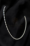 925 Sterling Silver Twisted Rope Chain (Unisex, only 5.1gms)