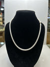 925 Sterling Silver Wheat Chain (Unisex – 12.7g, 18”)